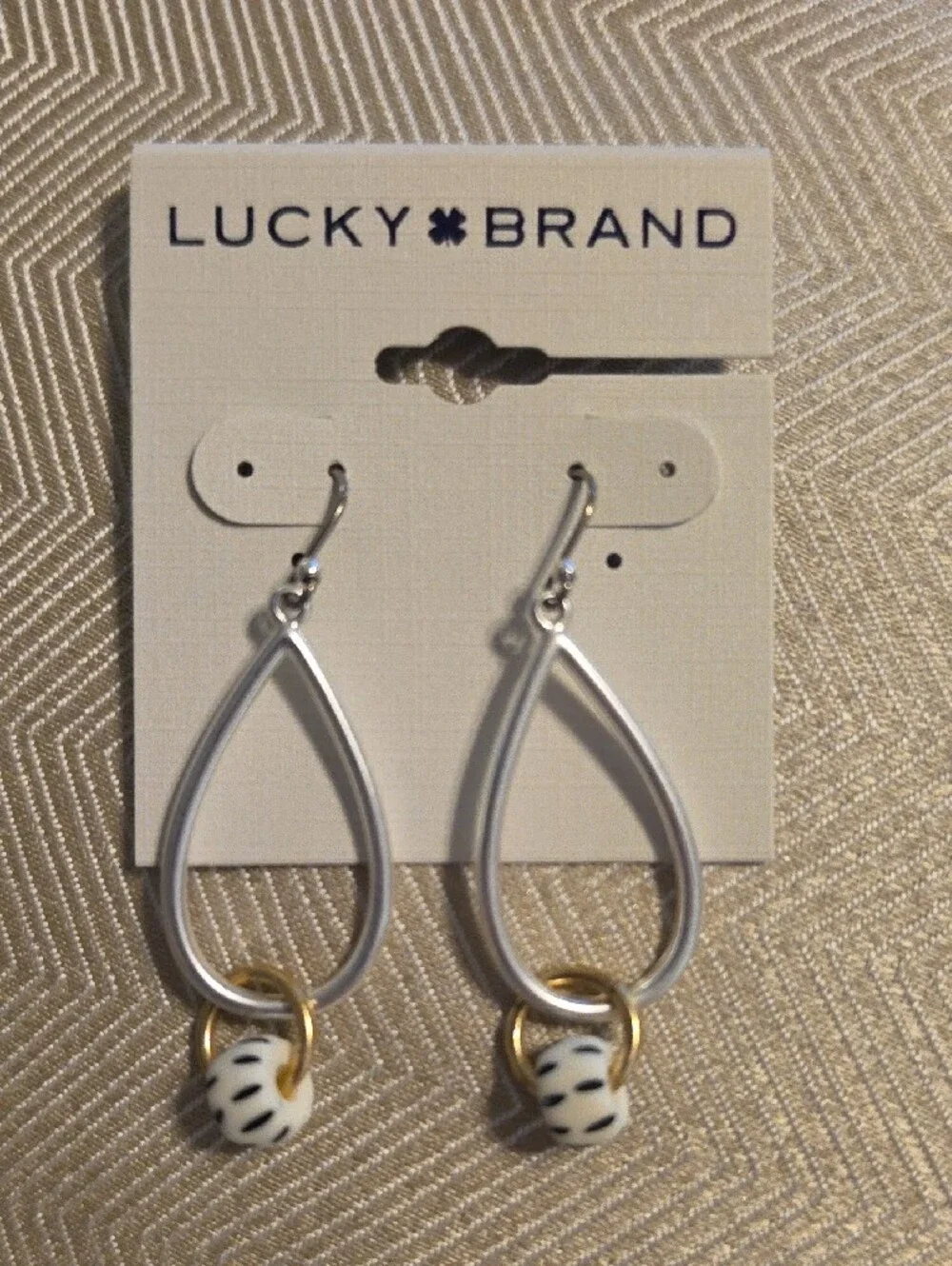 Lucky Brand open teardrop
